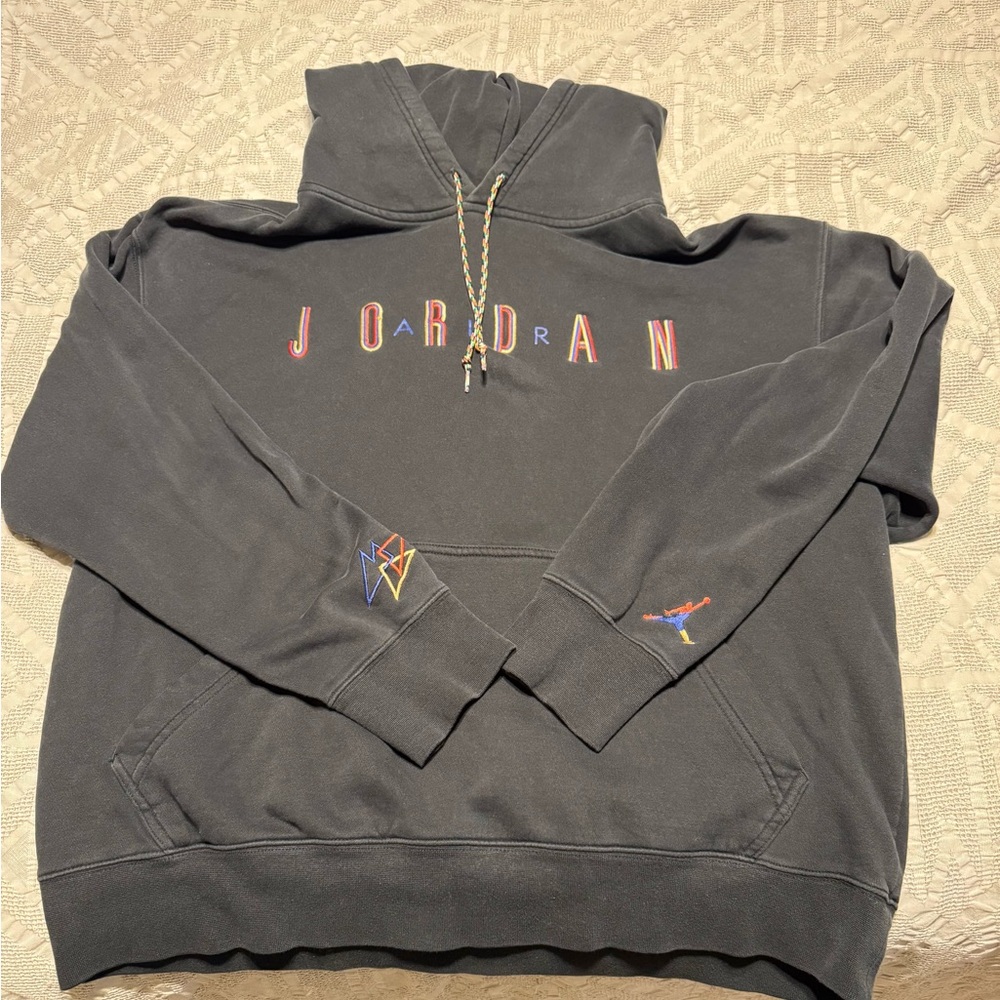Jordan Hoodie with Multicolor Logo